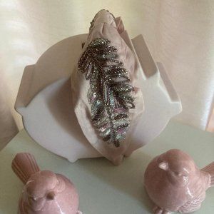 NamJosh silk headband hairwrap, light pink